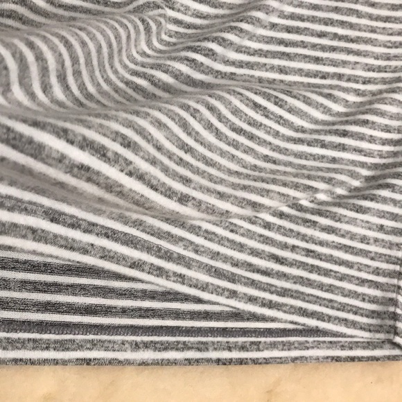 Lucky Brand Women's Stripe Hacci Puff Sleeve Top.M - Picture 7 of 8